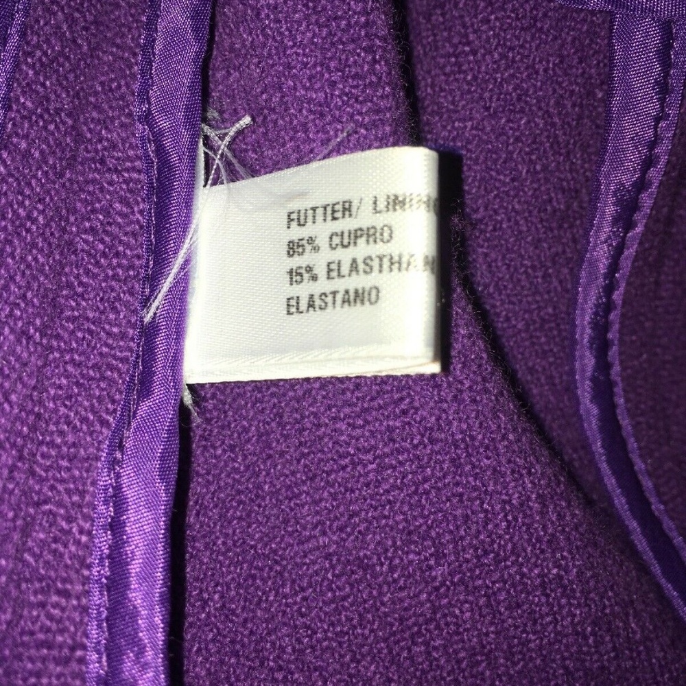 ESCADA Women’s Purple Designer Blazer 34 - Picture 2 of 8